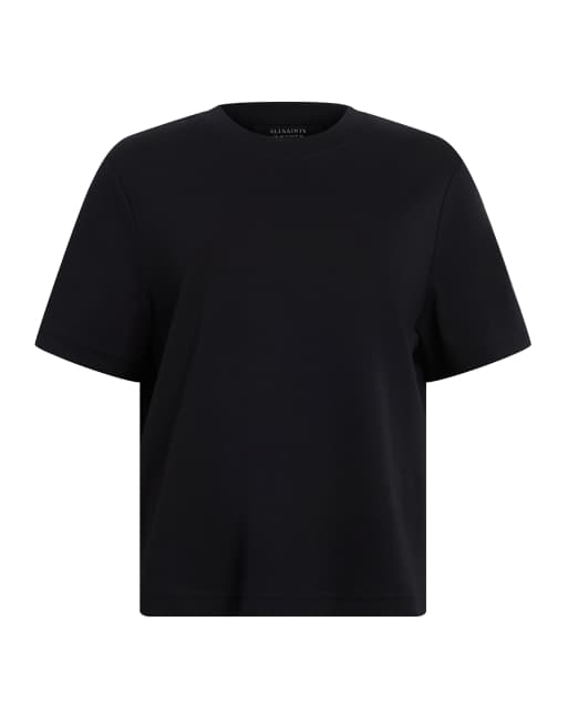 Camiseta negra Lisa de AllSaints, 7 de 7