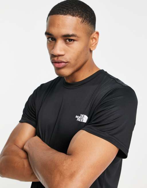 Camiseta negra Reaxion Amp de The North Face