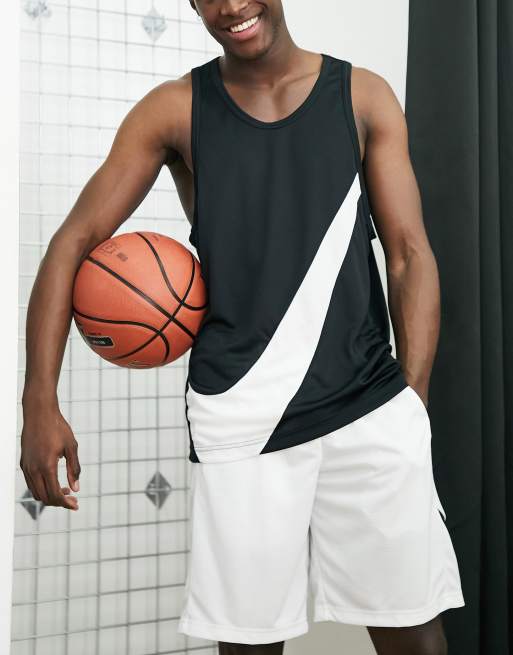 Navidad carta Tiempos antiguos Camiseta negra sin mangas con logo grande Dri-FIT Crossover de Nike  Basketball | ASOS