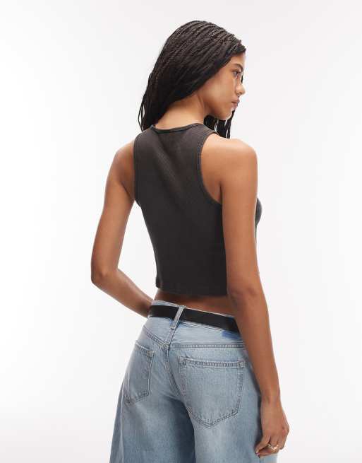 Camiseta negra sin mangas Plentywood de Dickies, 2 de 4