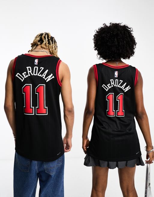 Jordan camiseta NBA Chicago Bulls DeRozan #11 Swingman en Negro