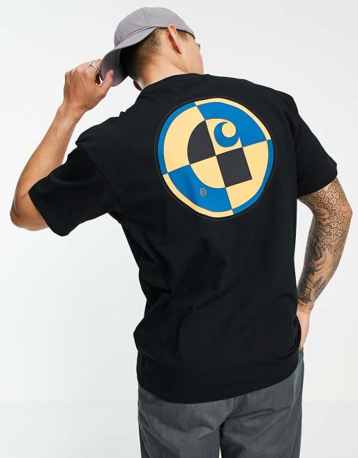 camiseta negra carhartt