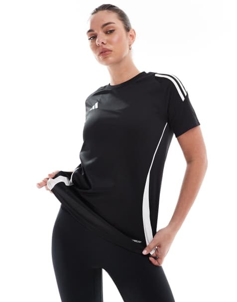Camiseta negra Tiro 24 de adidas Football - view 1