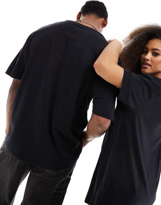 Camiseta negra unisex extragrande con estampado con licencia de Metallica de ASOS DESIGN, 4 de 4