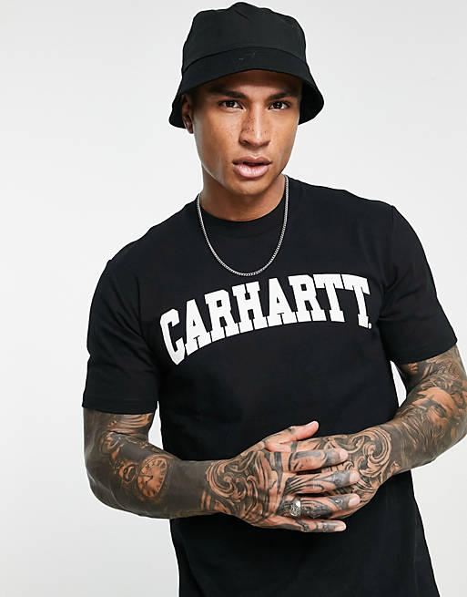 Hombre Other | Camiseta negra universitaria de Carhartt WIP - EJ94444