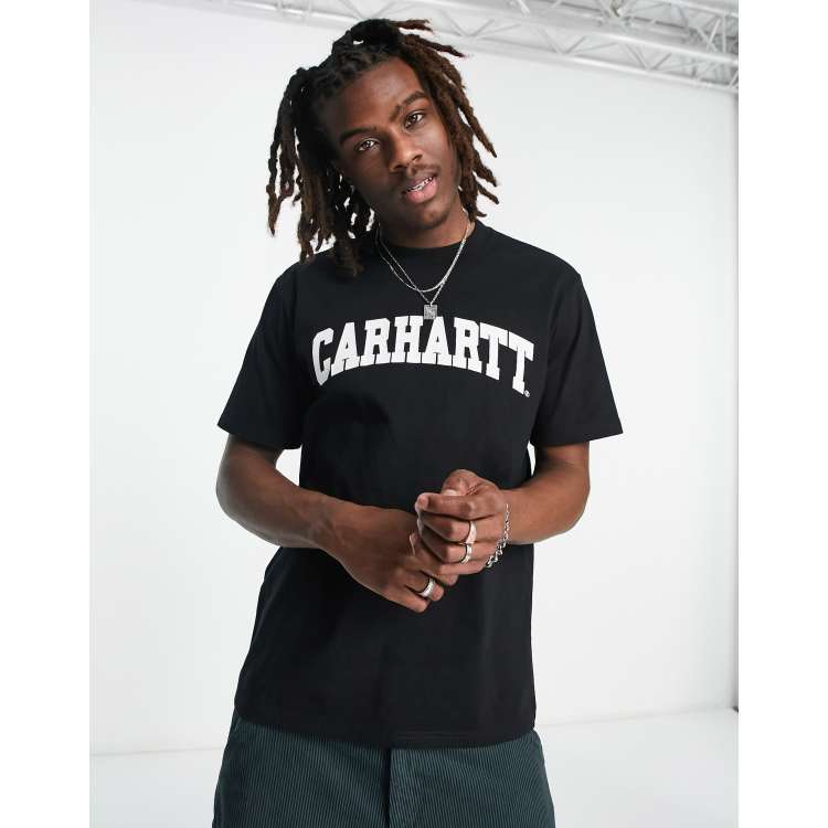 Camiseta negra online carhartt