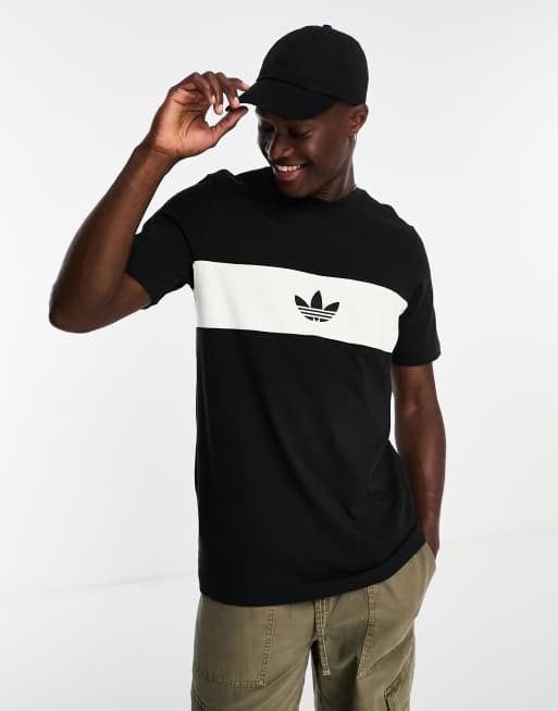 Camiseta adidas originals negra hotsell