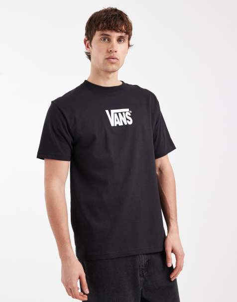 Camiseta negra y blanca con logo Stretch de Vans - view 1