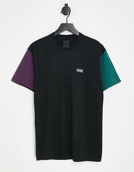 Hombre Other | Camiseta negra y morada de manga corta Opposite de Vans - VK22770