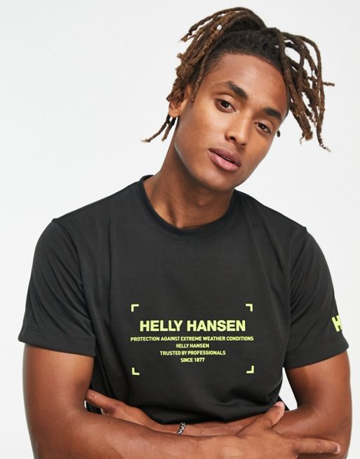 Helly Hansen - Camiseta para Hombre (Verde) Helly Hansen