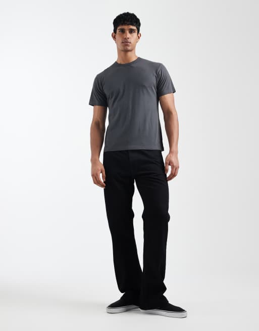 Camiseta negro descolorido con diseño encogido Premium de Vans, 2 de 5
