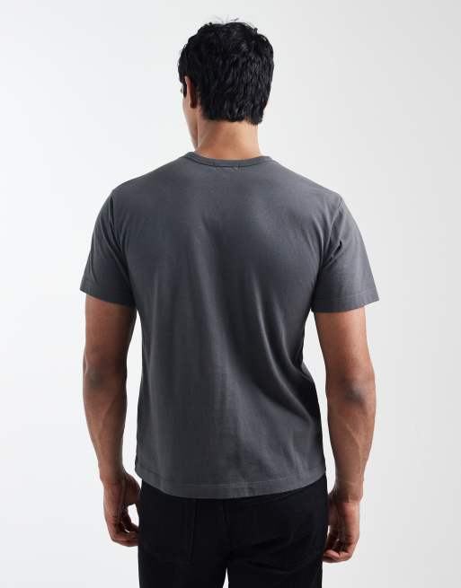 Camiseta negro descolorido con diseño encogido Premium de Vans, 3 de 5