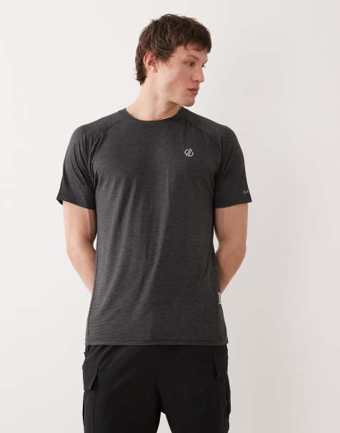 Camiseta negro jaspeado reflectante ligera Persist de Dare 2b - view 1