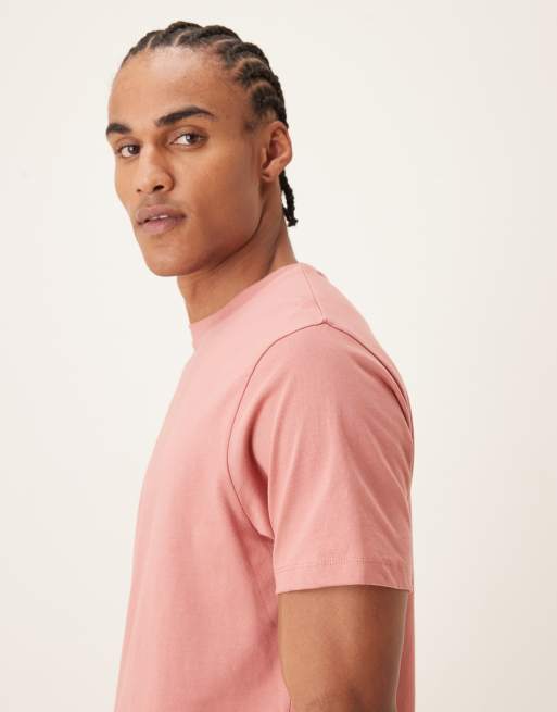 Camiseta roja básica de corte estándar Essentials de ASOS DESIGN, 4 de 5