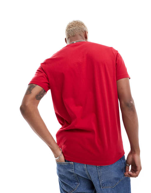 Camiseta hollister roja online