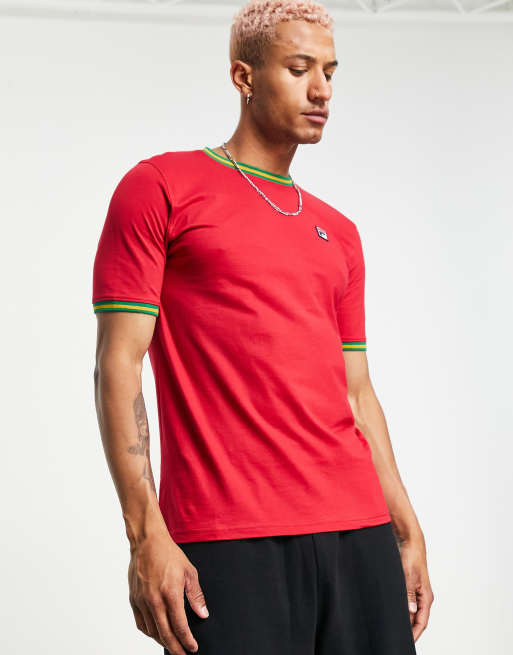 Camiseta fila online roja