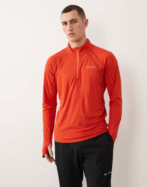 Camiseta roja con media cremallera Stealth Spring de Columbia - view 1