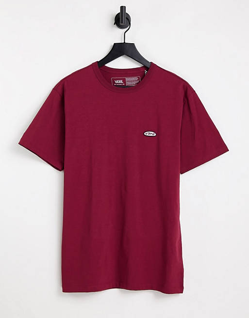 Hombre Tops | Camiseta roja Off The Wall de Vans - IX57975