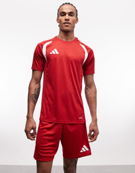 Camiseta roja Tiro 26 de adidas Football - view 1