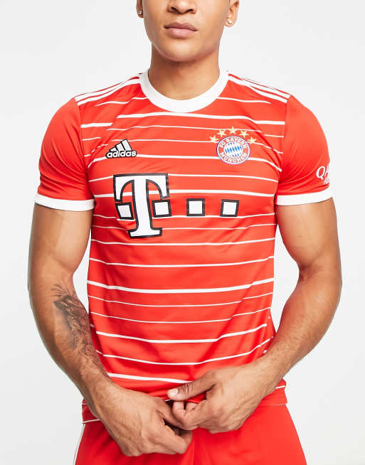 Camiseta roja unisex de la primera equipación del FC Bayern de