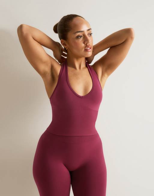 Conjunto rojo cereza sin costuras Sculpt de TALA, 2 de 3
