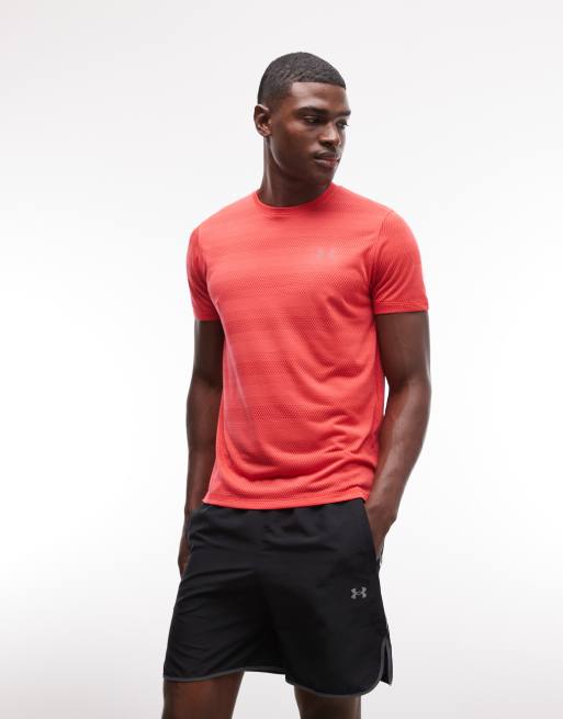 Camiseta rojo deportivo de manga corta Velociti de Under Armour, 3 de 9