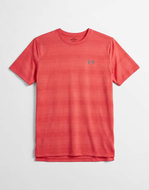Camiseta rojo deportivo de manga corta Velociti de Under Armour, 6 de 9