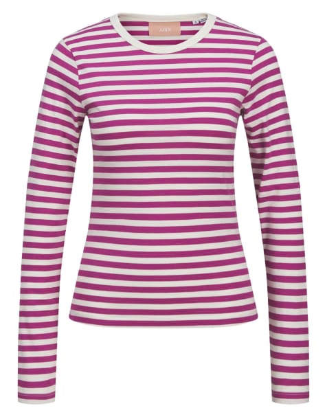 Camiseta rojo fucsia de JJXX - view 1