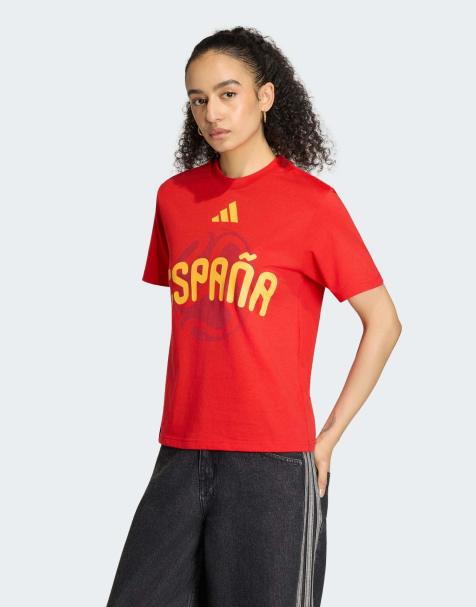 Camiseta rojo intenso con diseño de la selección de España para la Copa Mundial de la FIFA 26™ de adidas Performance - view 1