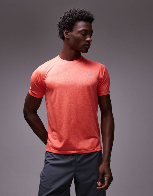 Camiseta rojo urgente Athletics de New Balance