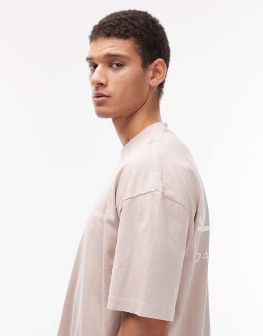 Camiseta rosa claro Underground de AllSaints, 4 de 5
