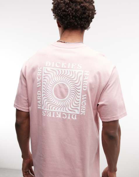 Camiseta rosa con estampado en la espalda Oatfield exclusiva en ASOS de Dickies - view 1