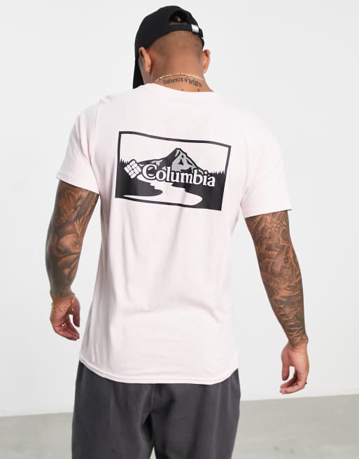 Camiseta rosa con estampado en la espalda Rapid Ridge II exclusiva en ASOS de Columbia