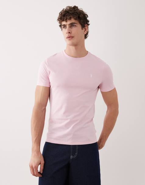 Camiseta rosa con logo de Polo Ralph Lauren - view 1