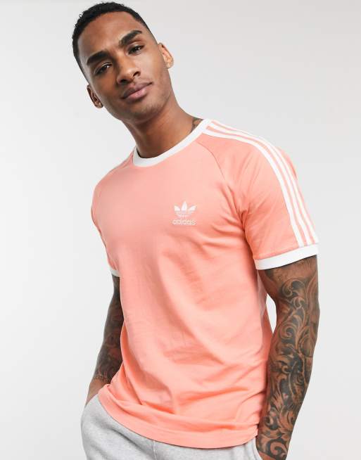 Camiseta con tres rayas de adidas Originals | ASOS