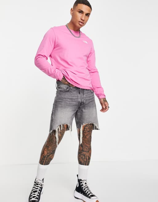 Camiseta rosa de manga larga Easy de The North Face, 4 de 4