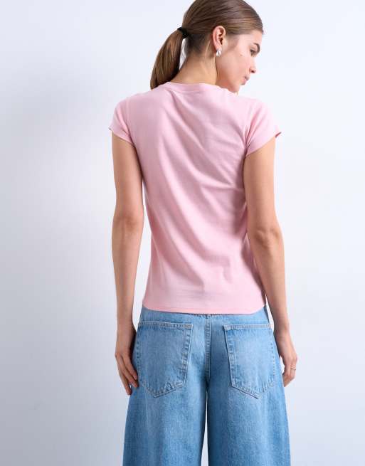 Camiseta rosa Everyday de Topshop, 4 de 4