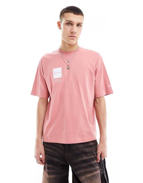 Camiseta rosa extragrande Barton Springs II exclusiva en ASOS de Columbia - view 1