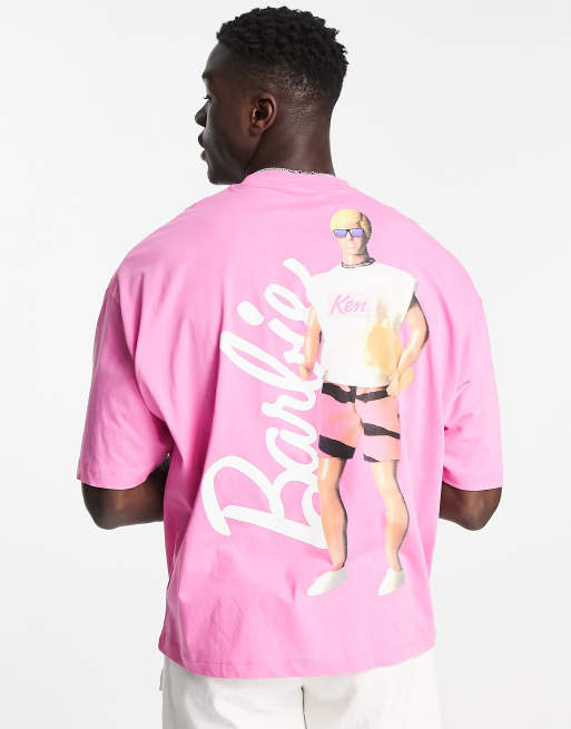 Camiseta Plus con estampado de Barbie