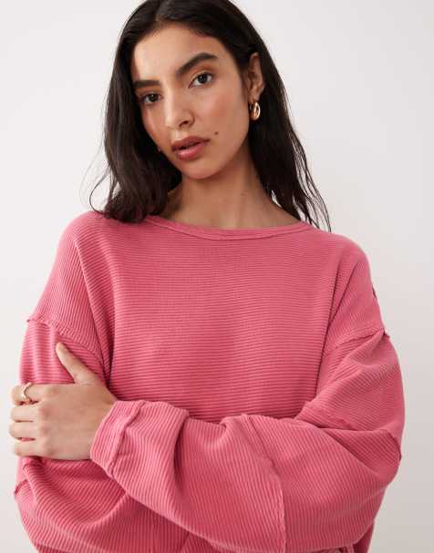 Camiseta rosa hibisco Total Eclipse de Free People - view 1