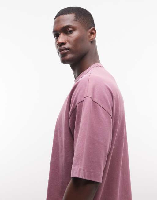 Camiseta rosa lavado extragrande con estampado gráfico de tigre de ASOS DESIGN, 5 de 5