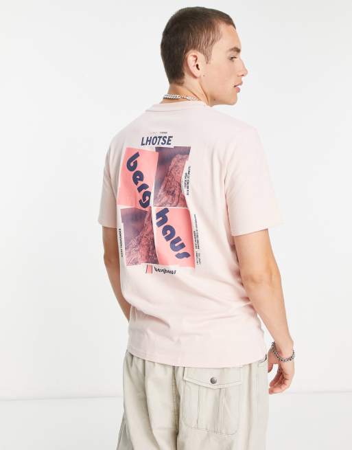 Camiseta rosa Lhotse Zine de Berghaus