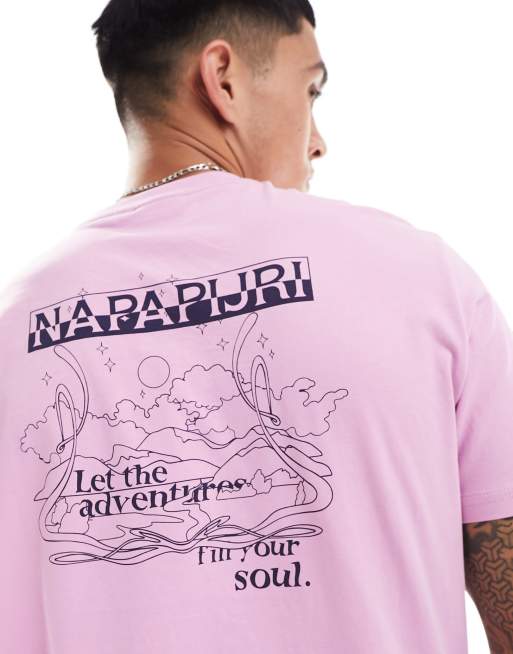 Camiseta rosa Makani de Napapijri ASOS