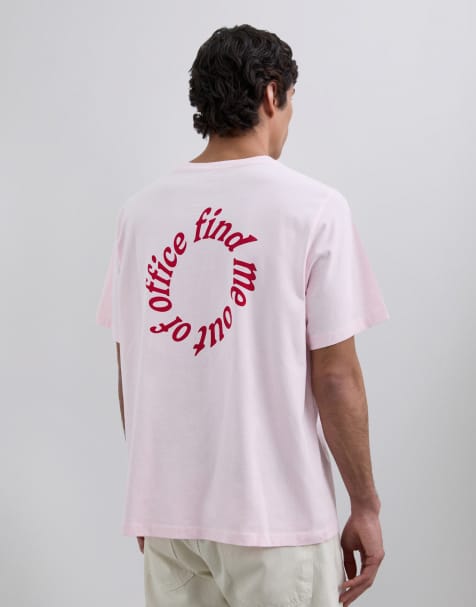 Camiseta rosa Out of Office de Scalpers - view 1