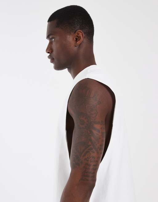Camiseta sin mangas blanca de River Island, 5 de 5