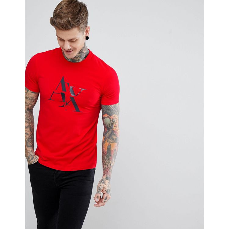 Camiseta de la marca A  X de color Rojo para hombre
