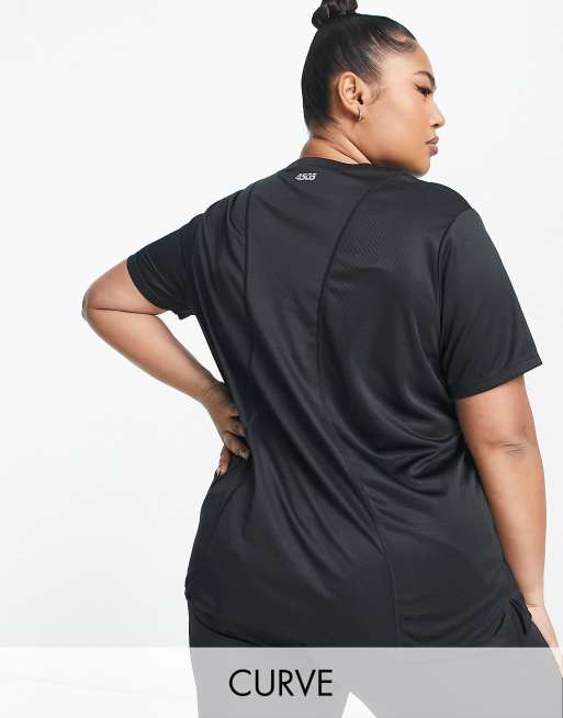 Camiseta técnica con icono de ASOS 4505 Curve 