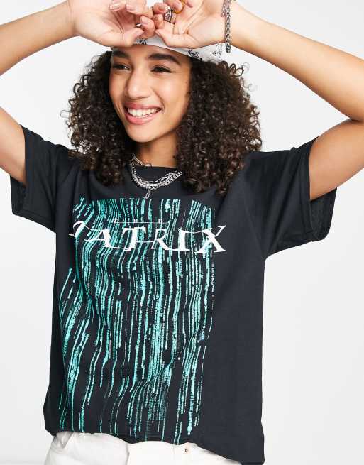 Camiseta unisex con estampado "Matrix" con licencia de Reclaimed Vintage Inspired , 4 de 4