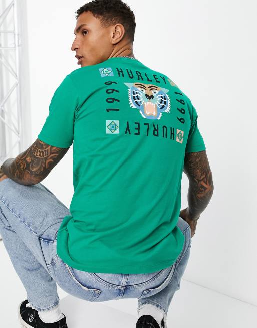 Camiseta verde Bengal de Hurley