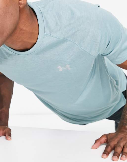 Camiseta verde claro Streaker de Under Armour Running